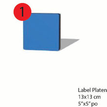 Load image into Gallery viewer, Label Platen 13x13cm
