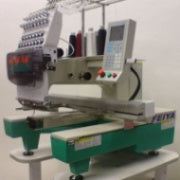 Load image into Gallery viewer, Used Feiya Embroidery Machine 1 Head 2013 – 15 Colors -with Hoops & Cap System